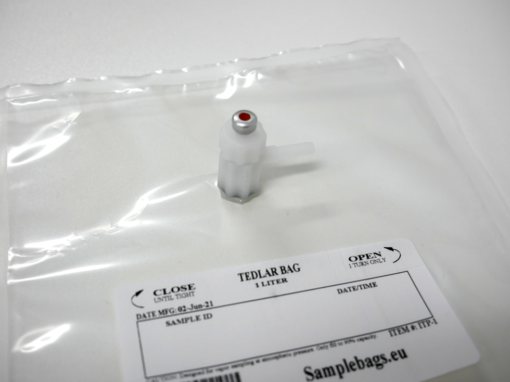Tedlar Bag – 25 Liter PP Fitting (pkg 5)