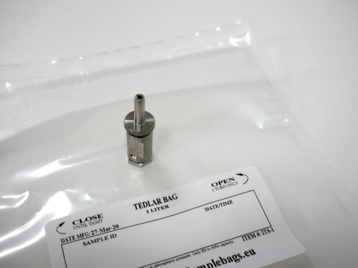 Tedlar Bag – 200 Liter SS Fitting (pkg 1)